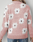 Pull Zippé Femme Élégant et Confortable 5