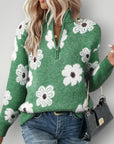 Pull Zippé Femme Élégant et Confortable 1