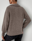 Pull Zippé Homme Élégant et Confortable 2