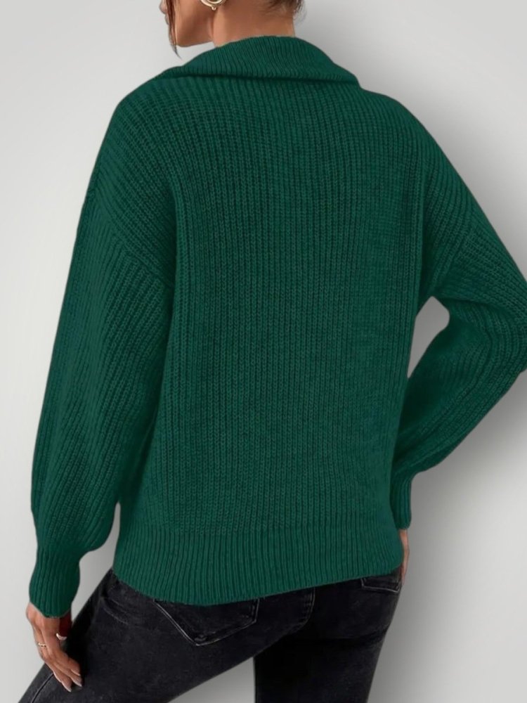 Pull Zippé Homme Élégant et Confortable 8