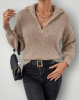 Pull Zippé Homme Élégant et Confortable 3