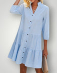Robe à Volants Élégante 0