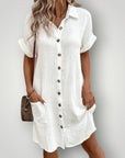 Robe d'Été Chic à Silhouette Flatteuse 0