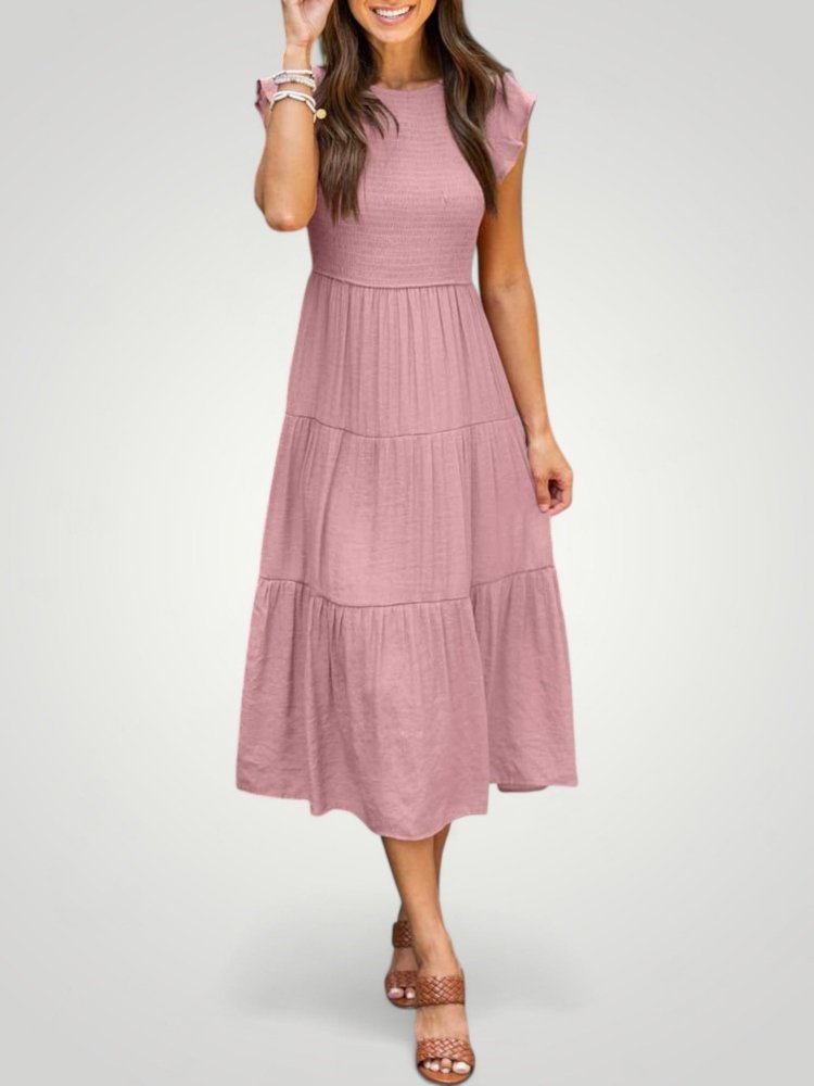 Robe d'Été Chic Plissée et Aérée 9 - Mode Lumière