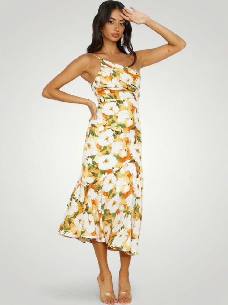 Robe d'Été Élégante à Imprimé Floral 10 - Mode Lumière