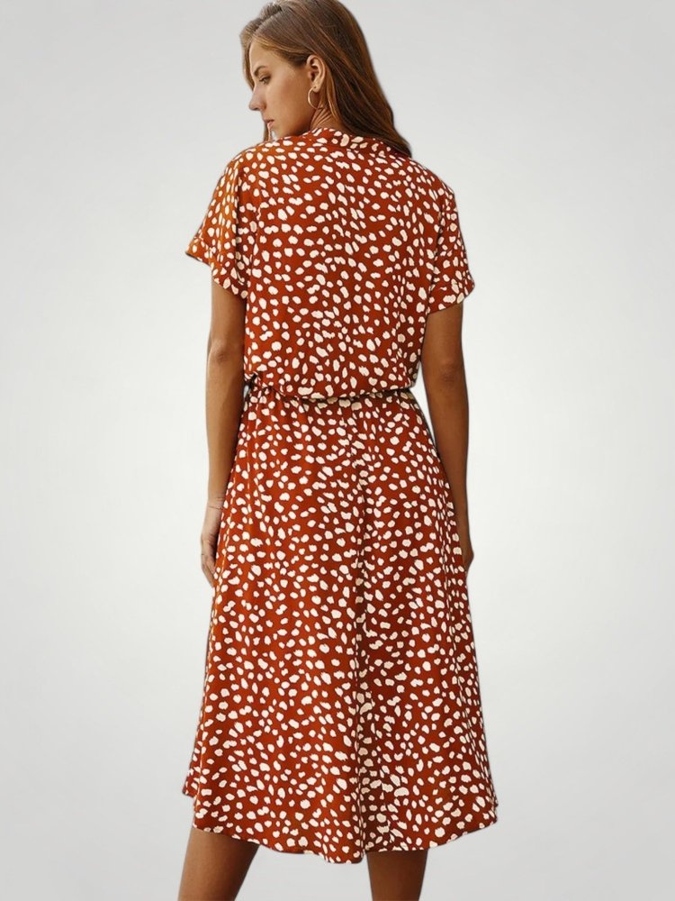 Robe d'Été Midi Chic et Flatteuse 8 - Mode Lumière