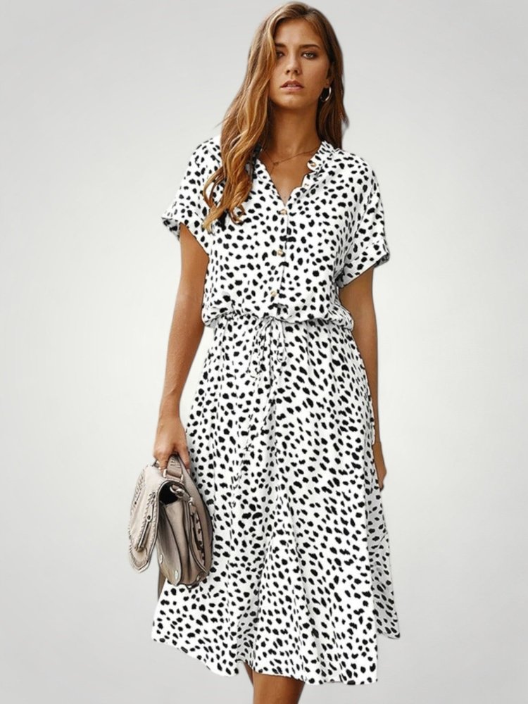 Robe d'Été Midi Chic et Flatteuse 12 - Mode Lumière