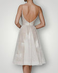 Robe Élégante Femme à Dos Ouvert Chic 1
