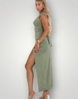 Robe Élégante Femme Longue Chic et Confortable 1