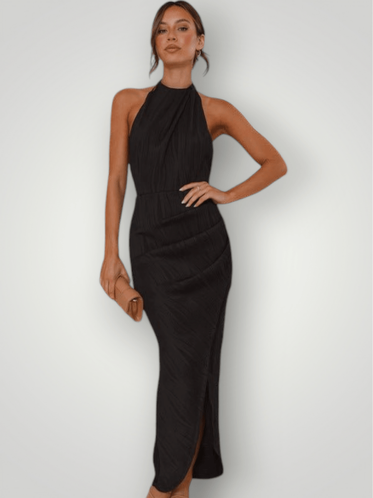 Robe Élégante Femme Sans Dos Confortable 1