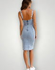 Robe en Jean Femme Longue Confortable 3