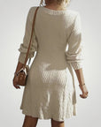 Robe Femme Mini Col V Élégante et Confortable 3 - Mode Lumière