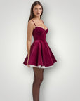 Robe Femme Mini Élégante pour Soirée Chic 4