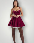 Robe Femme Mini Élégante pour Soirée Chic 2