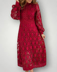 Robe Fleurie Longue Femme Élégante et Confortable 1