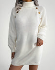 Robe Gown Col Roulé Élégante et Confortable 4 - Mode Lumière