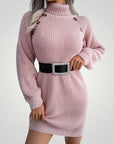 Robe Gown Col Roulé Élégante et Confortable 8 - Mode Lumière