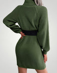 Robe Gown Col Roulé Élégante et Confortable 3 - Mode Lumière