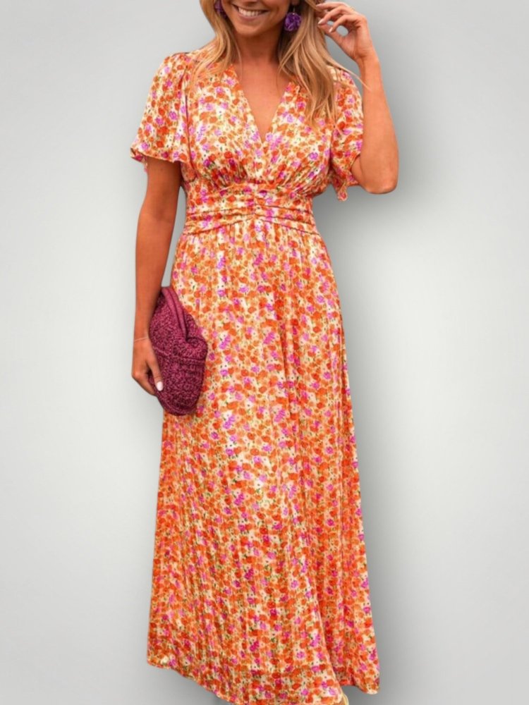 Robe Longue Été Femme Élégante et Confortable 0