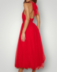 Robe Longue Femme Décontractée au Col Halter 1