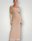 Robe Longue Femme Éblouissante et Chic 0