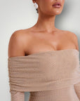 Robe Longue Femme Éblouissante et Chic 5