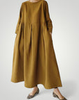 Robe Longue Femme Élégante avec Poches Pratiques 6 - Mode Lumière