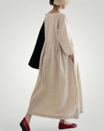 Robe Longue Femme Élégante avec Poches Pratiques 4 - Mode Lumière