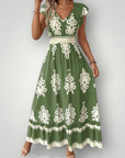 Robe Longue Femme Fleurie Élégante et Confortable 7