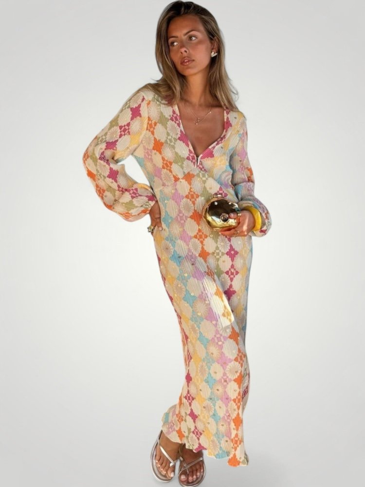 Robe Maxi Boho Élégante et Confortable 3 - Mode Lumière