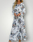 Robe Maxi Fleurie Élégante 2