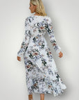 Robe Maxi Fleurie Élégante 4