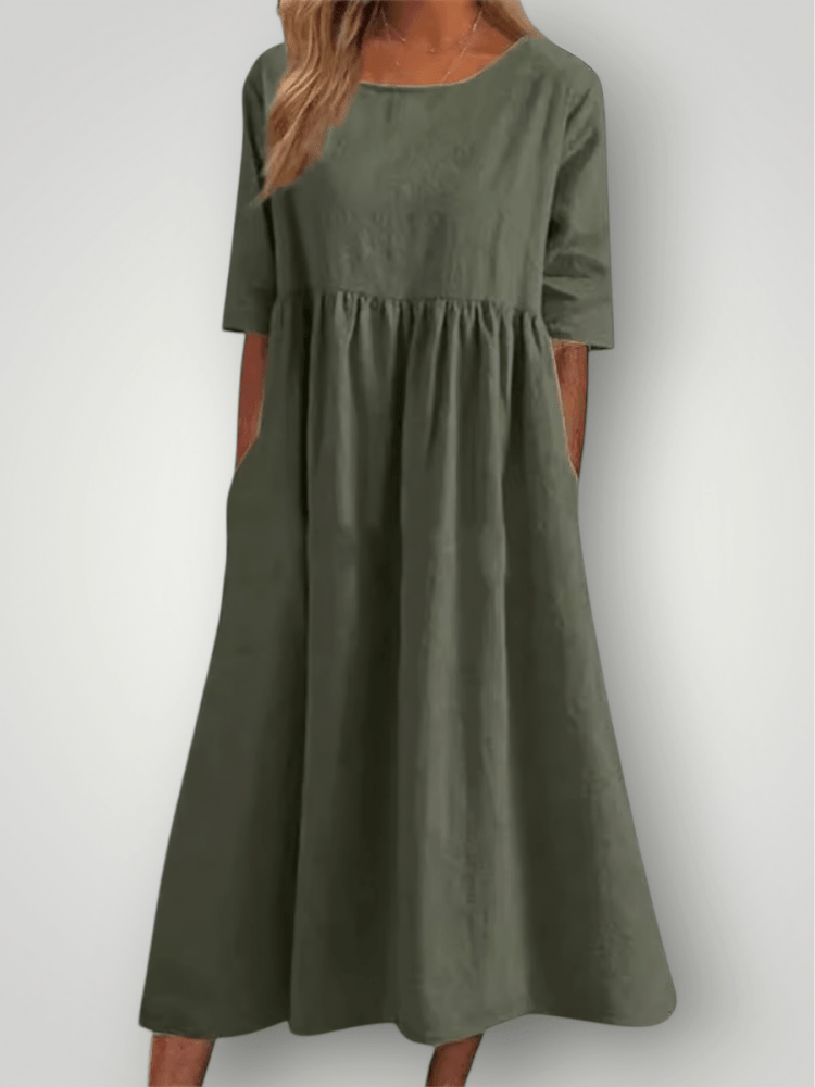 Robe Midi Chic Confortable pour Femme 6