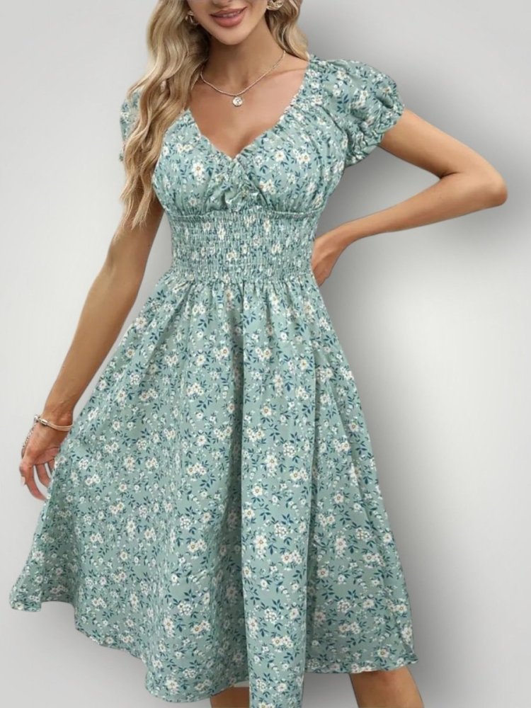 Robe Midi Élégante et Confortable 7