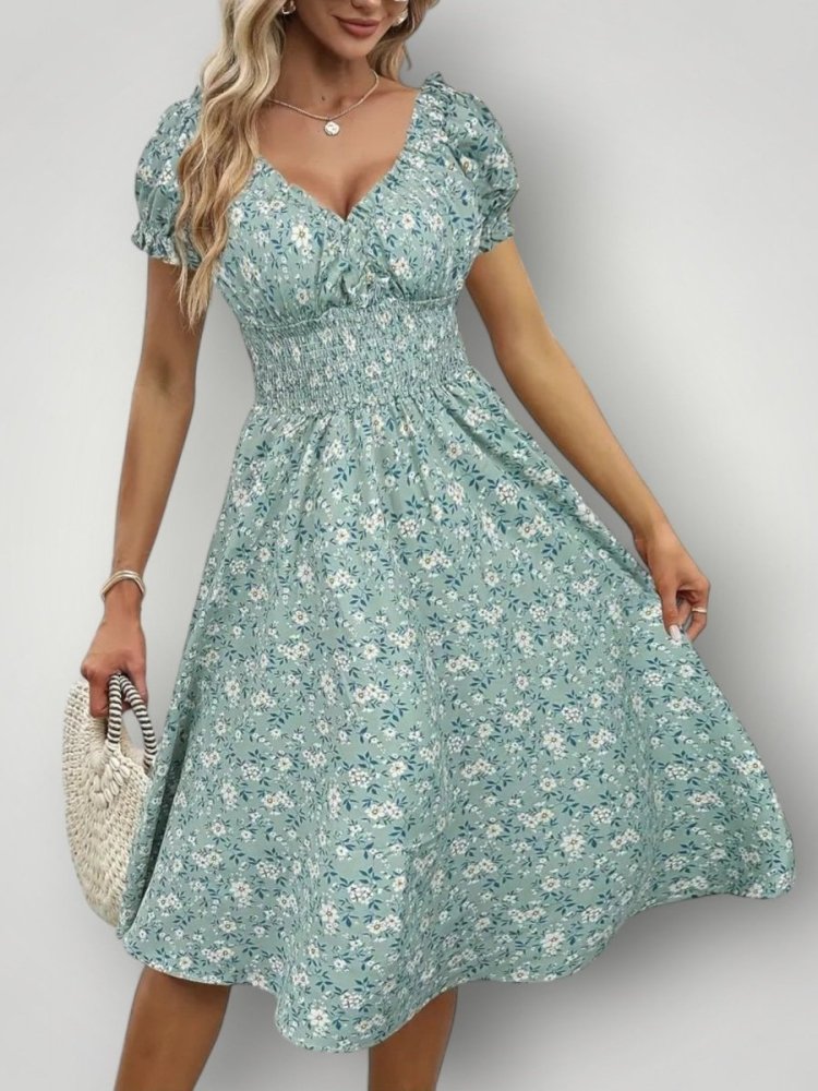 Robe Midi Élégante et Confortable 6
