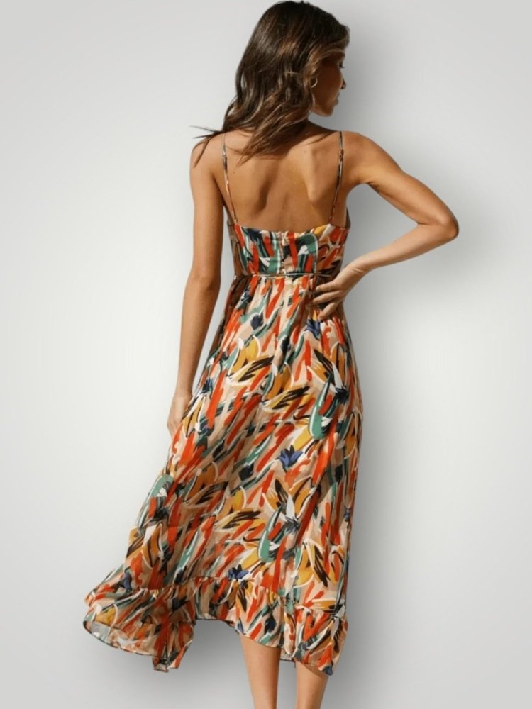 Robe Midi Femme Élégante et Confortable 8