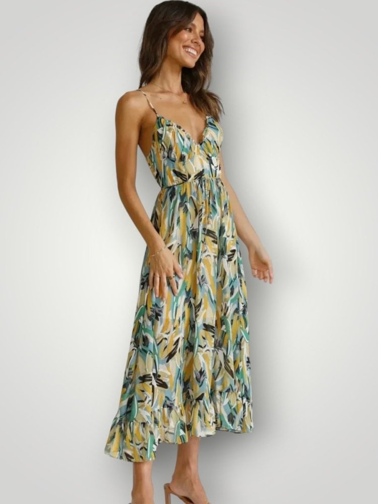 Robe Midi Femme Élégante et Confortable 6