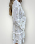 Robe Midi Femme Géométrique Élégante 8