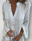 Robe Midi Femme Géométrique Élégante 5