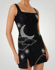 Robe Mini Glamour à Paillettes Élégante 4 - Mode Lumière