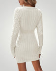 Robe Tricotée Élégante pour l'Automne 4 - Mode Lumière