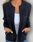 Veste Élégante Ajustée au Style Moderne 0