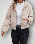 Veste Femme Hiver Confortable à Capuche 4