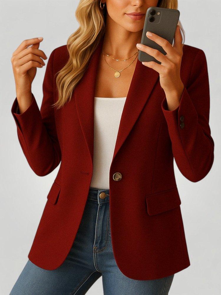 Blazer Ajusté Élégant pour un Style Sophistiqué 5 - Mode Lumière