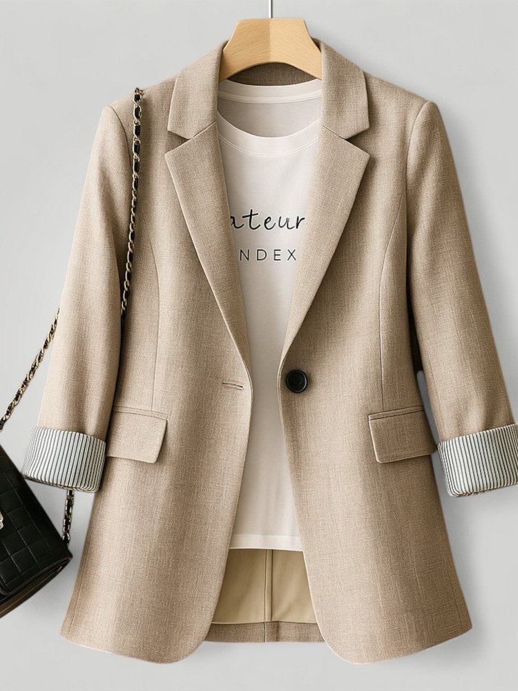 Blazer Décontracté Élégant pour Femme 2 - Mode Lumière