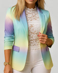 Blazer Élégant au Col Châle Distinctif 7 - Mode Lumière