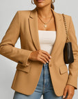 Blazer Femme Ajusté Élégant au Style Intemporel 3 - Mode Lumière