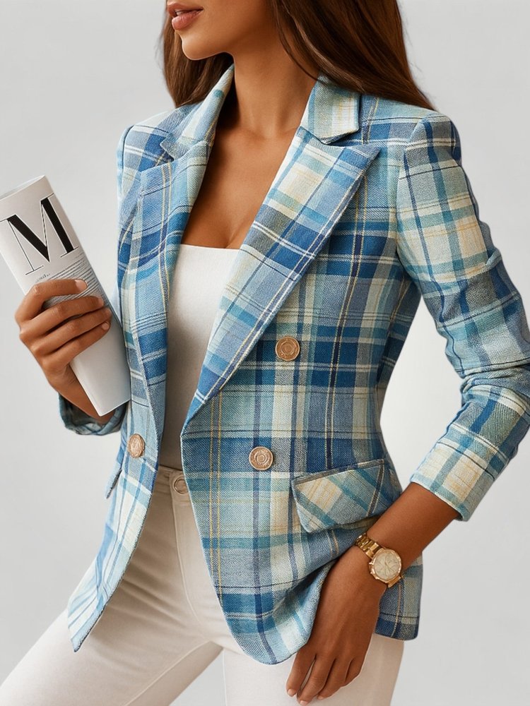 Blazer Femme Ajusté au Style Élégant 4 - Mode Lumière