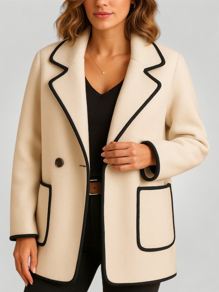 Blazer Femme Noir Élégant et Confortable 4 - Mode Lumière