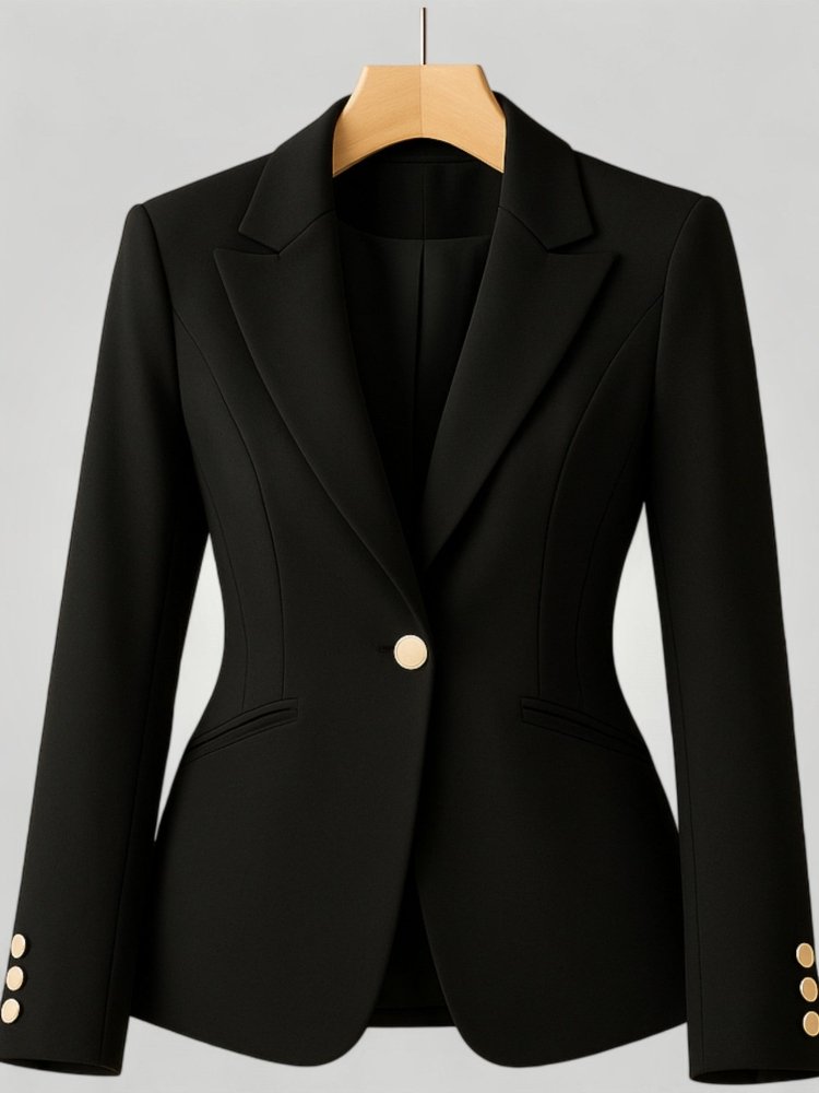 Blazer Femme Slim Élégant et Confortable 2 - Mode Lumière